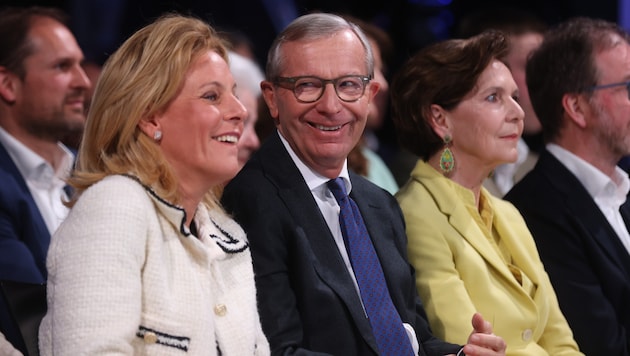 Christina und Wilfried Haslauer haben ihre gemeinsame Kanzlei gestartet. Federführend ist laut ...