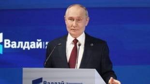 Russlands Machthaber Wladimir Putin am Donnerstag in Sotschi