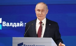 Russlands Machthaber Wladimir Putin am Donnerstag in Sotschi
