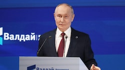 Russlands Machthaber Wladimir Putin am Donnerstag in Sotschi