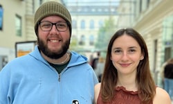 Niklas Liebminger und Valentina Simschitz stammen aus Kärnten und studieren in Graz. 