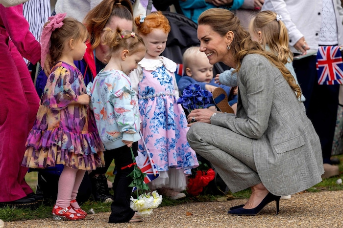 Prinzessin Kate nahm sich vor allem für die kleinsten Royal-Fans viel Zeit.