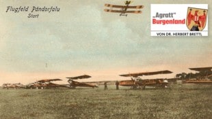 Die Parndorfer Platte wurde der aeronautischen Bedingungen und der Nähe zu Wien als geeigneter ...