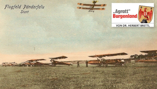 Die Parndorfer Platte wurde der aeronautischen Bedingungen und der Nähe zu Wien als geeigneter ...