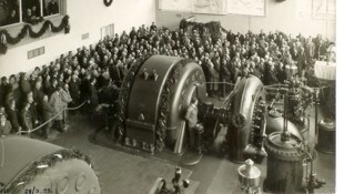 Vor 100 Jahren wurde das Kraftwerk Arnstein mit viel Politik-Prominenz in Betrieb genommen. 