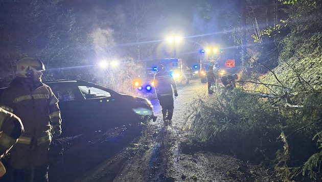 Nächtlicher Einsatz für die Feuerwehr