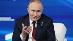 Der 72-Jährige schlug am Donnerstag in Sotschi wieder einmal um sich.