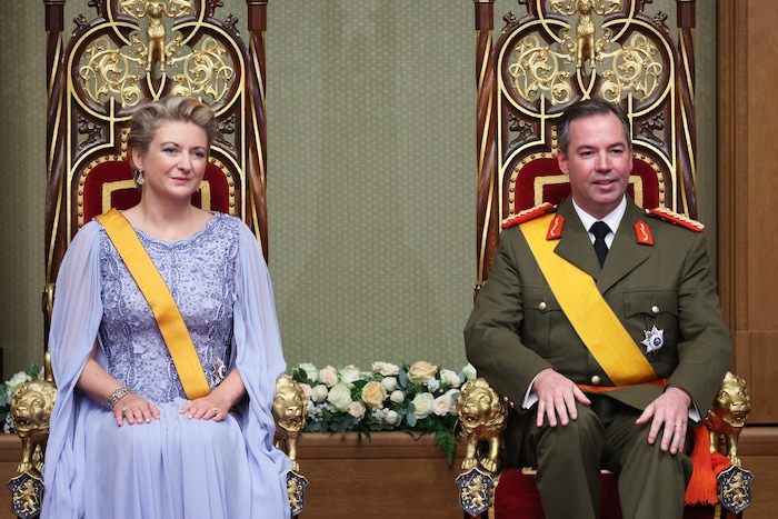Luxemburgs neuer Großherzog Guillaume und Großherzogin Stéphanie