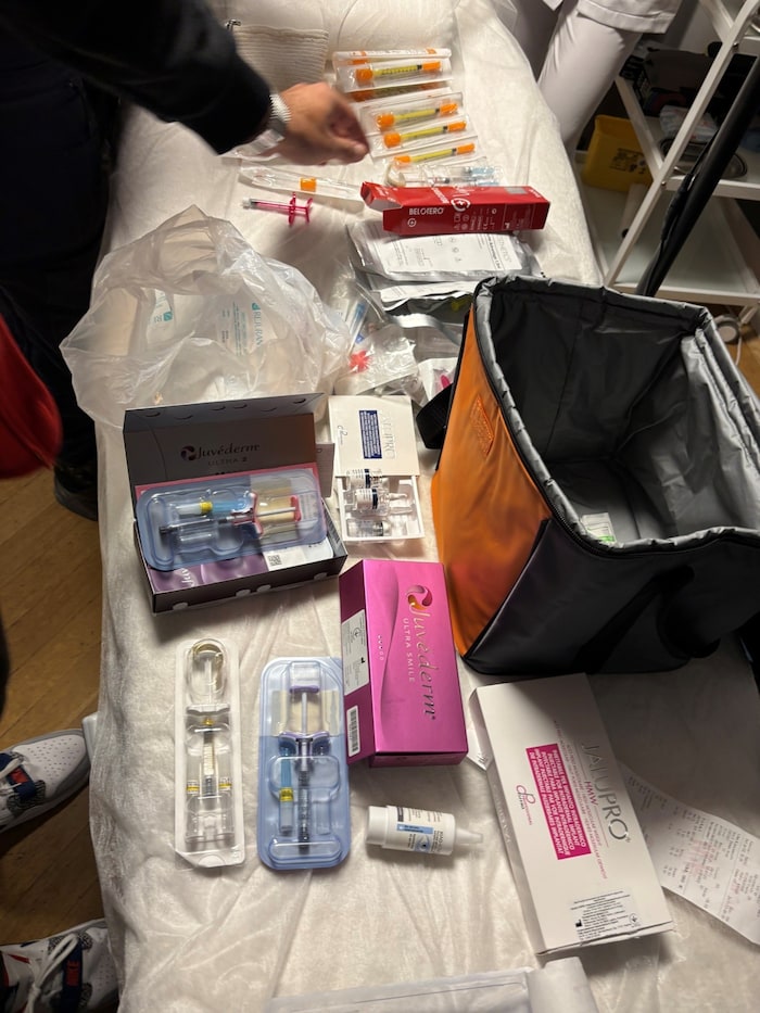 In dem Studio wurden nicht nur Nägel gefeilt und lackiert, sondern auch Botox und Filler ...