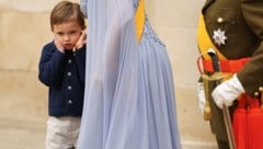 Die Blasmusik war definitiv nicht nach dem Geschmack von Prinz Charles ...