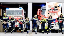 Kreative Ideen: Die Kameraden von der Freiwillige Feuerwehr Schwarzenau im Bezirk Zwettl probten ...