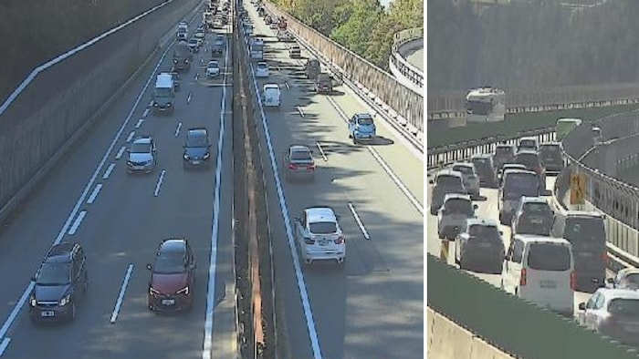Im Großraum Innsbruck herrschte besonders viel Verkehr auf den Autobahnen.