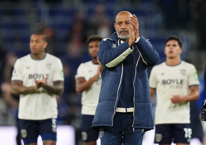 Ex-Nottingham-Trainer Nuno Espirito Santo ist mittlerweile bei West Ham.