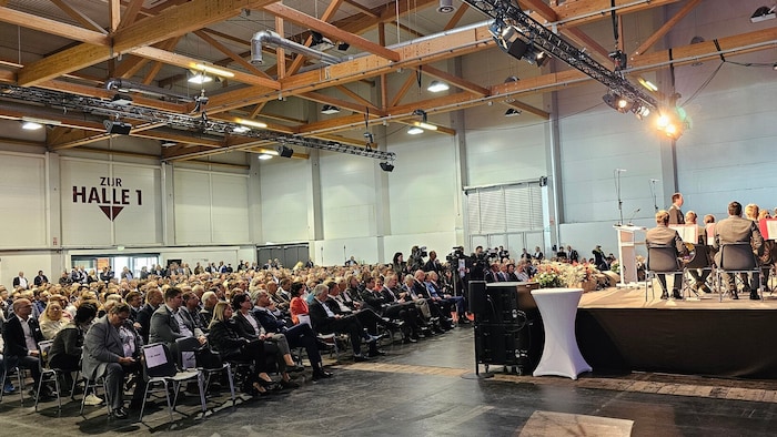 Mehr als 2000 Gemeindevertreter waren beim Gemeindetag anwesend.