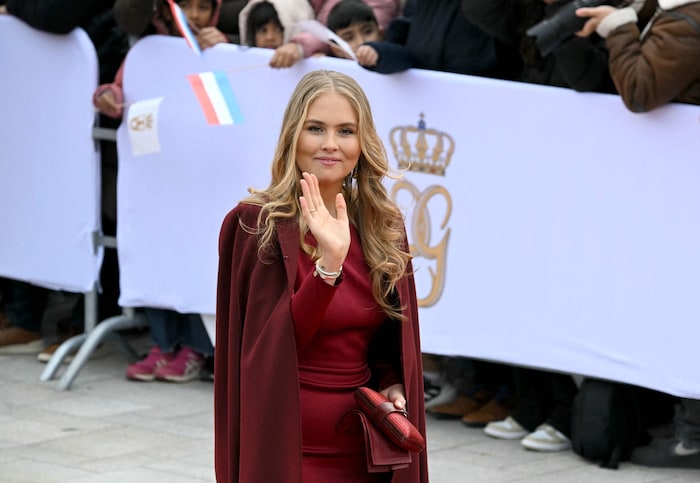Amalia legte in Luxemburg einen strahlenden Auftritt hin.