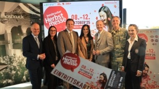 Christian Mayerhofer, Monika Woldrich, LR René Zumtobel, Präsidentin Sebiye Cara, BM Johannes ...