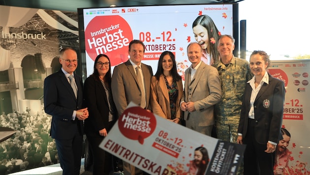 Christian Mayerhofer, Monika Woldrich, LR René Zumtobel, Präsidentin Sebiye Cara, BM Johannes ...