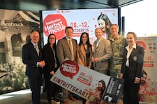 Christian Mayerhofer, Monika Woldrich, LR René Zumtobel, Präsidentin Sebiye Cara, BM Johannes ...