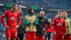 Rapids Spieler verließen Posen mit hängenden Köpfen.