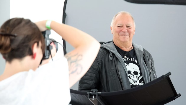 In Lehen hat die Stadt Salzburg Gratis-Fotos für die eigene Parte angeboten. Stefan Fraundorfer ...