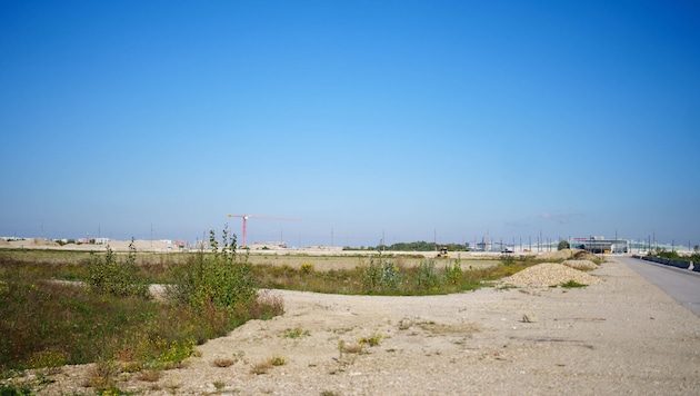 In diese Richtung wird die Seestadt Aspern nach dem Bau der S1 Nord und S1 Spange langsam näher ...