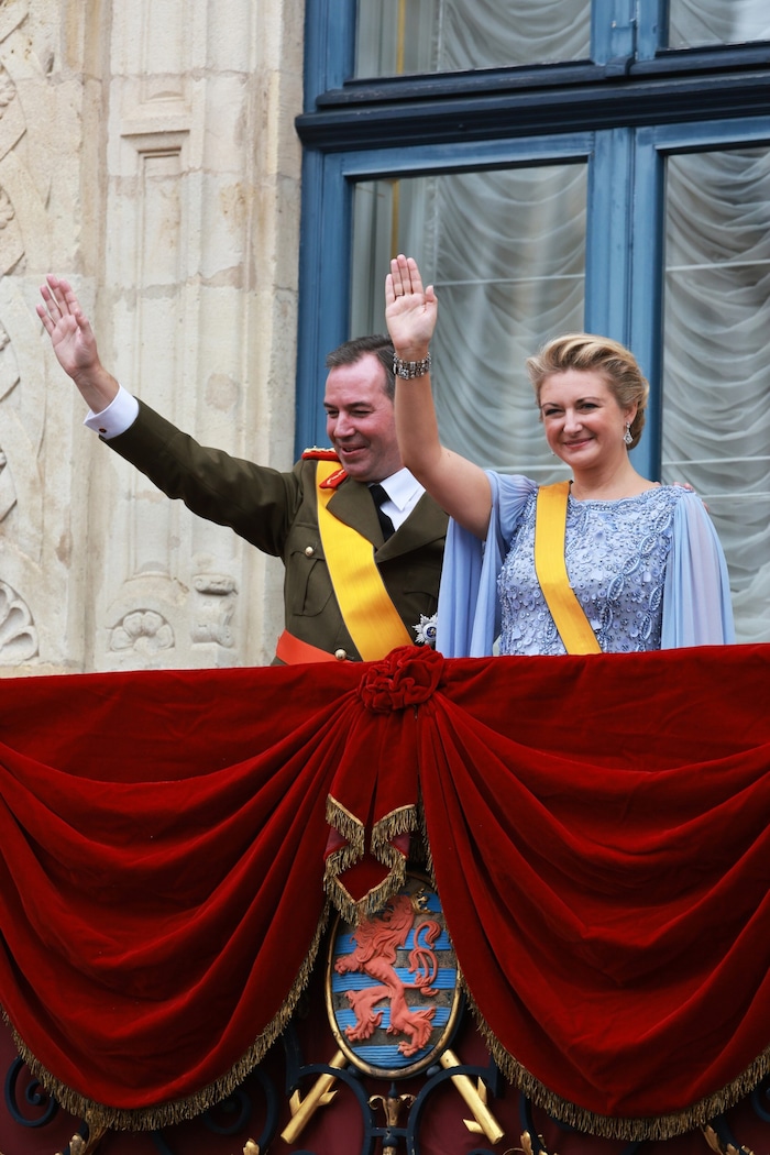 Großherzog Guillaume und Großherzogin Stéphanie