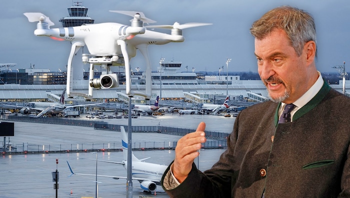 Die Ermittlungsbehörden sind aktuell dabei, die Hintergründe der Drohnensichtungen über dem ...
