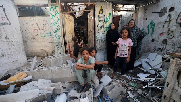 Leben in Ruinen: Der Nahostplan der USA sieht den Wiederaufbau des Gazastreifens vor- ohne ...