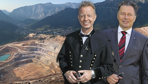 Mario Abl (links) und Wilfried Eichlseder begleiten die Eisenstraße auf ihrem Weg zum Welterbe.