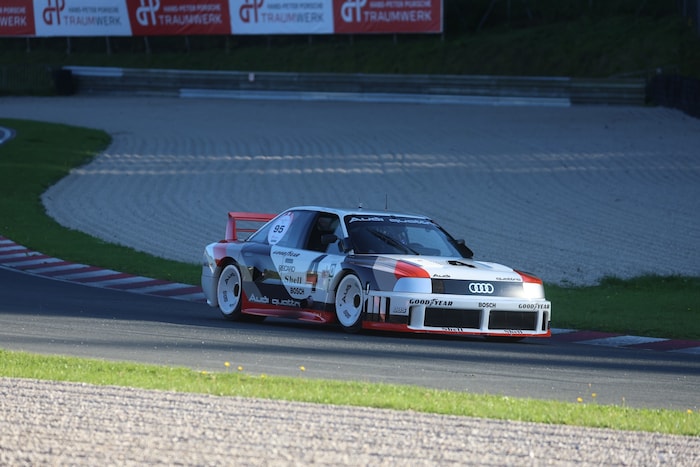 ... und fuhr dann selber am Salzburgring.