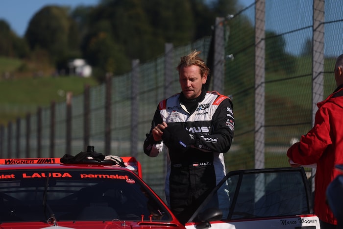 Niki Laudas Sohn Lukas war ebenfalls vor Ort.