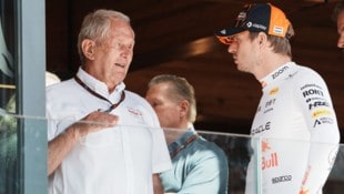 Helmut Marko (li.) bestätigt den Kontakt zu Alex Dunne.