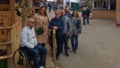 Lokalaugenschein aus der Sicht eines Rollstuhlfahrers.