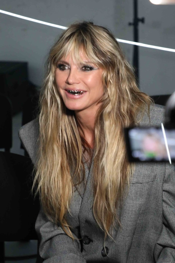 Heidi Klum mit „neuen“ Zähnen ...