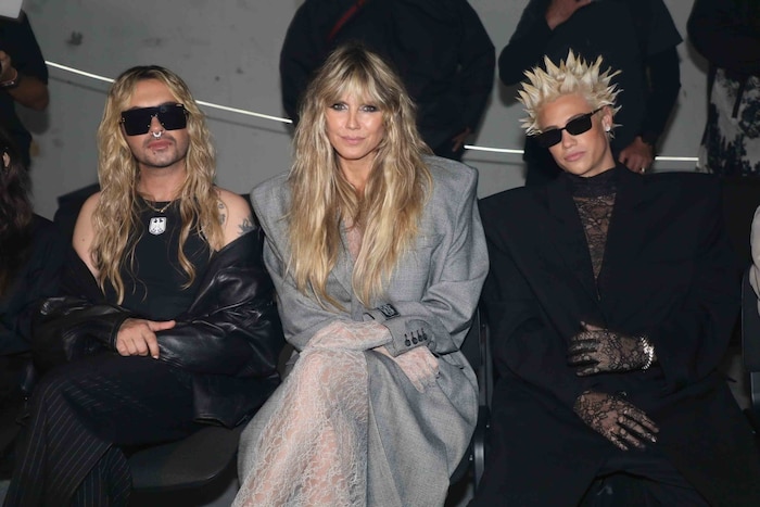 Heidi Klum noch „züchtig“ neben Schwager Bill Kaulitz