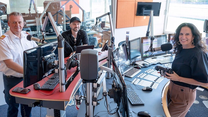 Dietmar Fahrafellner, Alice Herzog (Radio NÖ) und Thomas Werth („Krone“) freuen sich auf viele ...