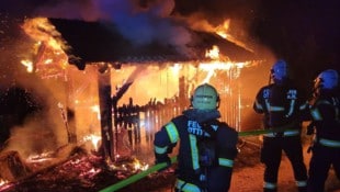 Die Flammen hatten das Gebäude schon erfasst