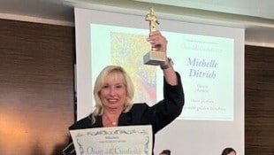 Michelle Ditrich in Cannes