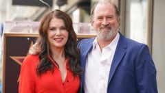Luke (Scott Patterson) und Lorelai (Lauren Graham) trafen sich am „Walk of Fame“ wieder. 