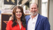 Luke (Scott Patterson) und Lorelai (Lauren Graham) trafen sich am „Walk of Fame“ wieder. 