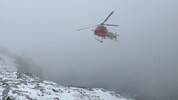Nebel und Wind machten eine Montage unmöglich.