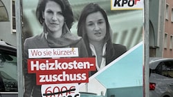 Dieses Plakat erzürnt die ÖVP.
