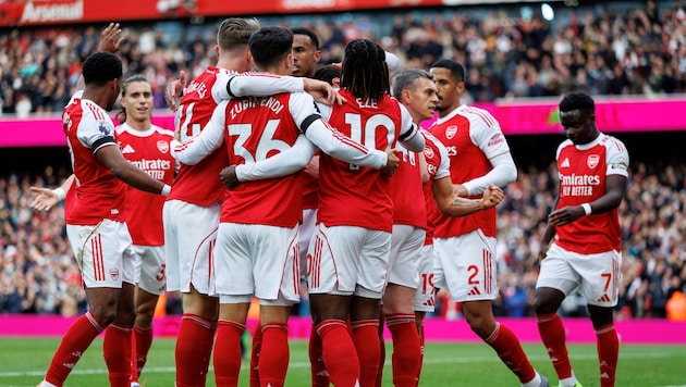FC Arsenal entschied das London-Derby gegen West Ham für sich.