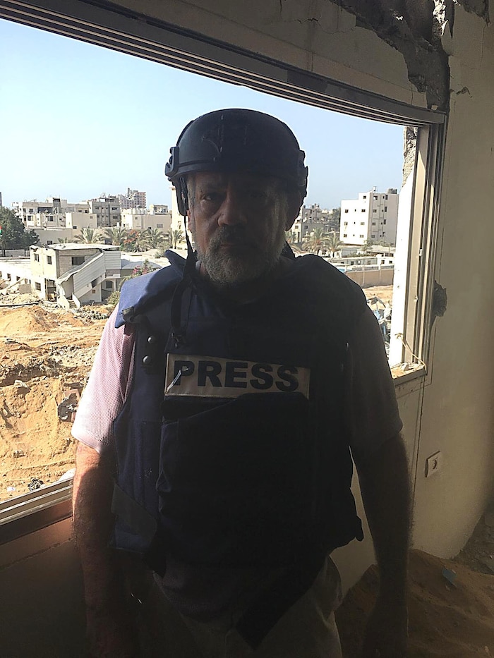 Für die „Krone“ in Gaza: Benjamin Weinthal