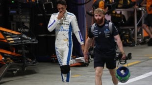 Alex Albon und Carlos Sainz müssen von hinten starten.