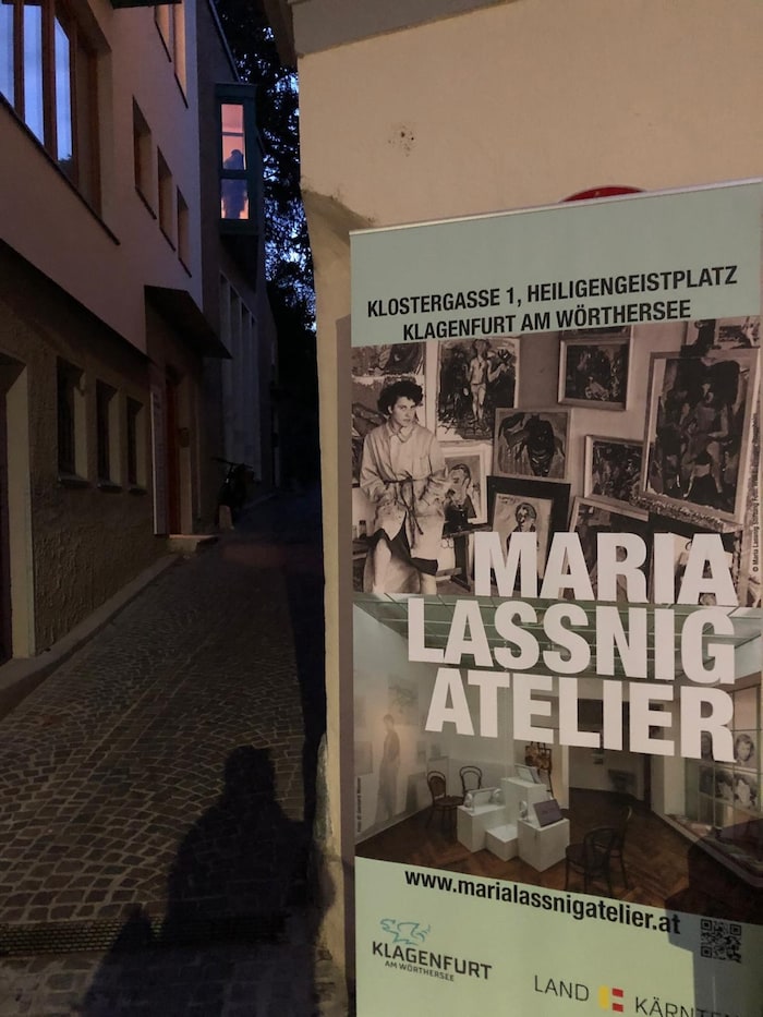 Atelier von Maria Lassnig am Heiligengeistplatz