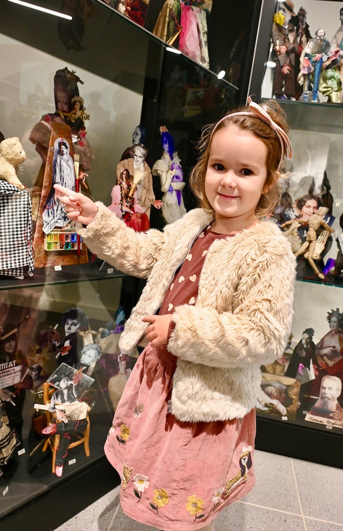 Paulina war mit ihrer Familie unterwegs – und hatte Spaß in den Ausstellungen.