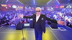 Heino bei seinem letzten, umjubelten Auftritt am Samstagabend. Bis Mallorca musste er an dem Tag ...