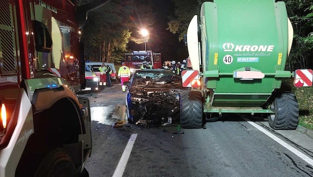 Besonders hart: Die Einsatzkräfte, die vor Ort auf der B70 waren, kannten den Unfalllenker ...