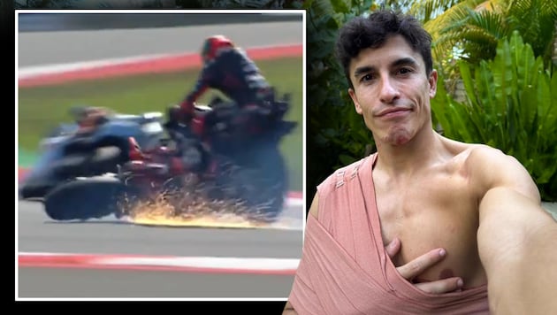 Marc Marquez meldete sich via Instagram.